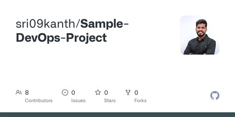 GitHub - sri09kanth/Sample-DevOps-Project