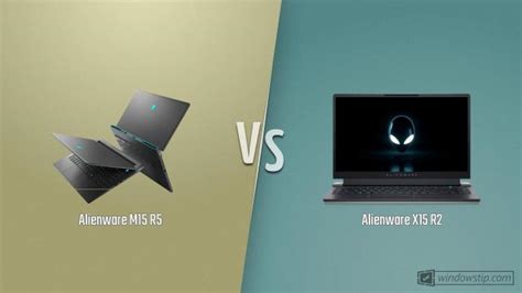 Alienware M15 R5 vs. Alienware X15 R2: Which is better?