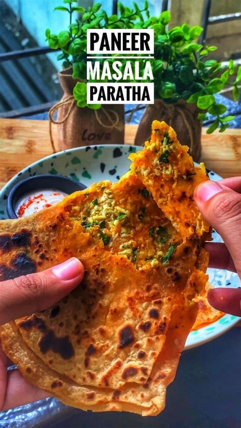 Paneer Masala Paratha! in 2022 | Tastemade recipes, Vegetarian snacks recipes, Food videos ...