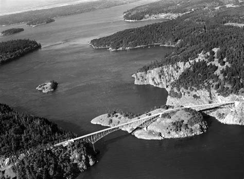 Deception Pass and Canoe Pass bridges are dedicated on July 31, 1935. - HistoryLink.org