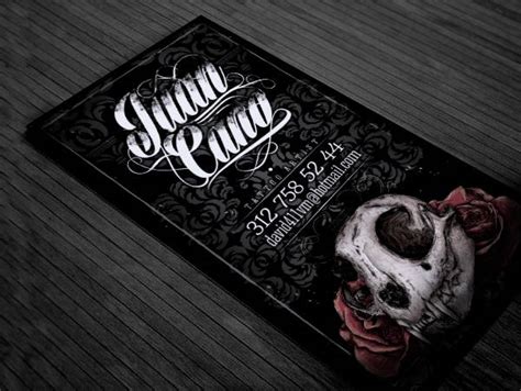 14+ Tattoo Business Card Templates in Word, PSD, EPS Vector