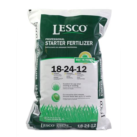 LESCO 50 lb. 18-24-12 Starter Fertilizer-052405 - The Home Depot