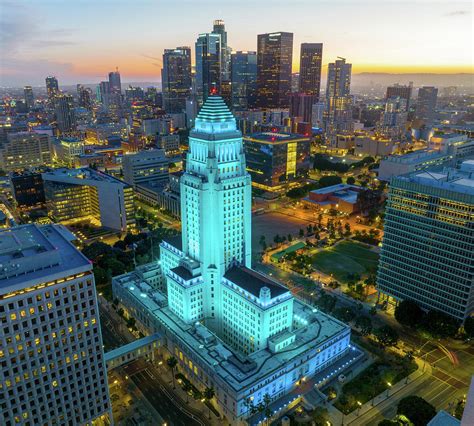 Los Angeles City Hall #1 Photograph by Josh Fuhrman - Pixels