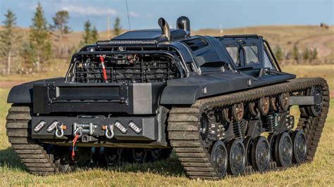 This 800 HP Ripsaw EV3-F4 Luxury Tank Is A Mammoth On The Move