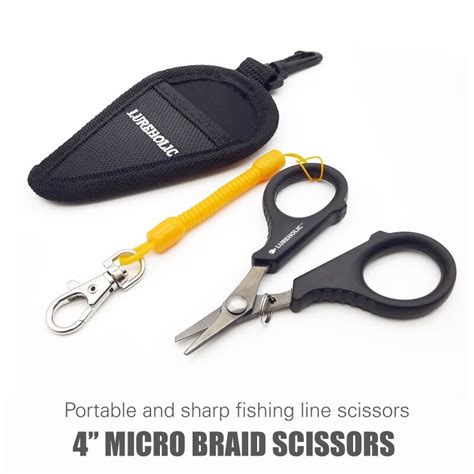 Fishing Scissors Stainless Steel Cut For Braid Line - Orbisify.com