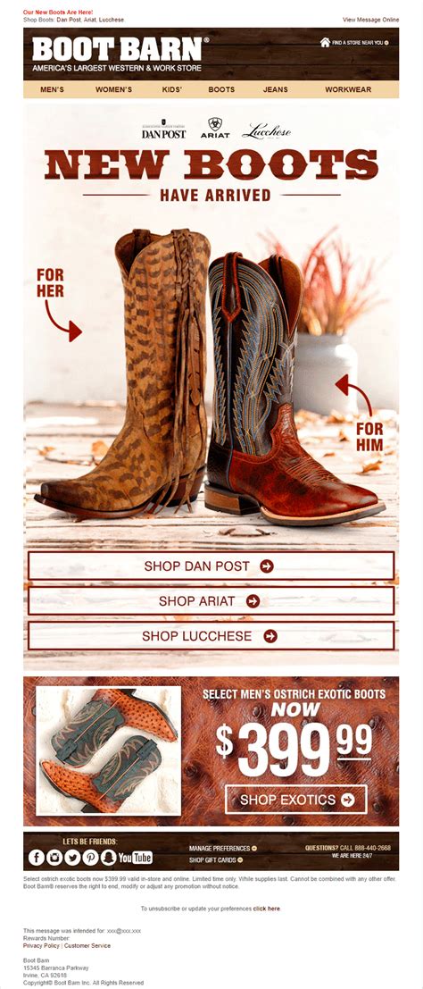 Boot Barn (22.06.2018): Gifs make your email work. They brighten it up ...