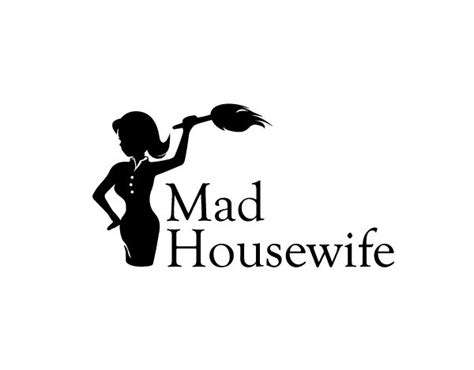 Gary Engel Design - Logo for Mad Housewife Maid Service