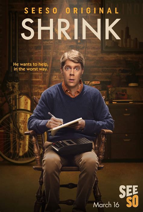 Shrink Series Poster | Tv series 2017, Comedy tv, New comedies