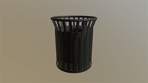 Trash can - 3D model by halilibrahimgunes [d272361] - Sketchfab