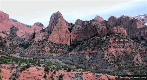 Kolob Canyon - a perfect road trip stop in Utah (off I-15)