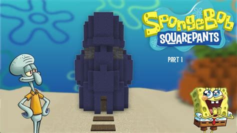 How To Build Squidward's House! | Minecraft Tutorial Part 1 - YouTube