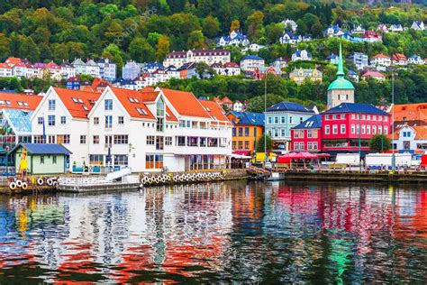 Scenery of Bergen, Norway — Stock Photo © scanrail #181659924