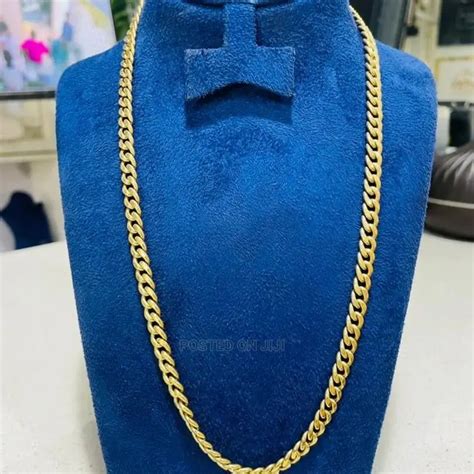 18karate Gold Cuban Chain Available in Yaba - Jewellery, Abubakar Nurudeen | Jiji.ng