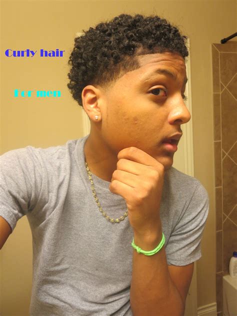 How To Get Curly Hair Black Male