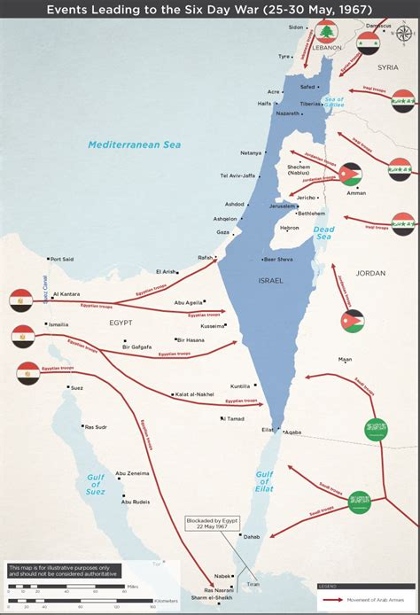 The Six-Day War And The Transformation Of Israel’s Map: A Historical ...