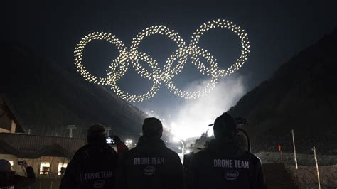 Watch the record-setting Olympics Intel drone light show - The Drone Girl