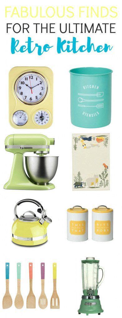 17 Retro Kitchen Accessories That'll Give You a Blast from the Past | Mom Fabulous | Vintage ...