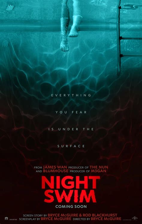 First Trailer for Scary Pool Horror 'Night Swim' Produced by James Wan ...