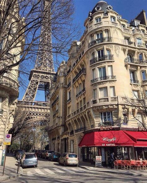 Eiffel Tower peeking from behind a cool building in Paris | Paris travel, Travel aesthetic, Paris