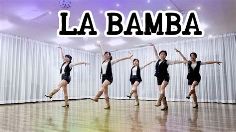 LA BAMBA Line Dance / Choreo: Hantos Djay - YouTube