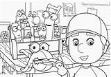 Handy Manny Coloring Pages & Books  100% FREE And Printable sketch template