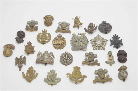 Lot 1020 - Collection of regimental cap badges