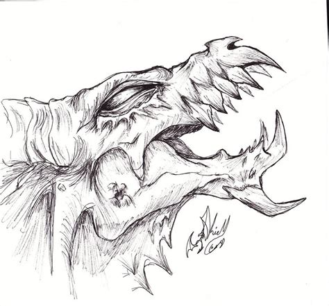 Evil Dragon by Somnium Draco | Cool dragon drawings, Dragon drawing, Dragon sketch