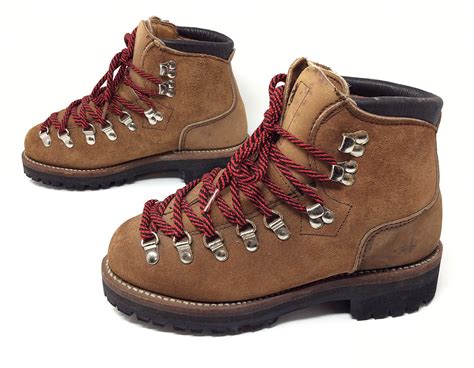 Asolo Hiking Boots sz. 7 1/2 women's Vintage tan Brown - Etsy | Hiking ...