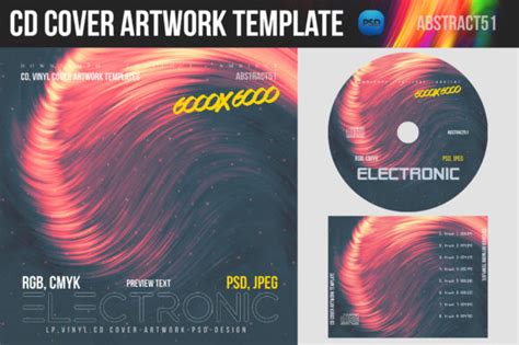 CD Design Album Cover Artwork Graphic by Abstract51 · Creative Fabrica