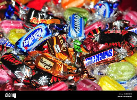 Chocolates Sweets Candy Stock Photo - Alamy