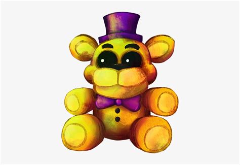 Five Nights At Freddy's Fnaf4 - Golden Freddy Plush Fnaf 4 Transparent ...