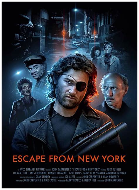 Escape From New York | Movie posters, Action movie poster, Movie poster art