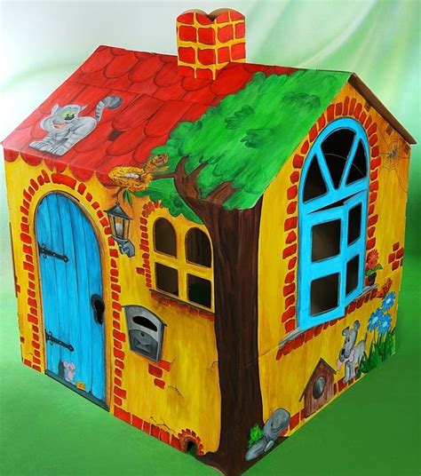 Cardboard house for kids | Ana´s picks | Pinterest