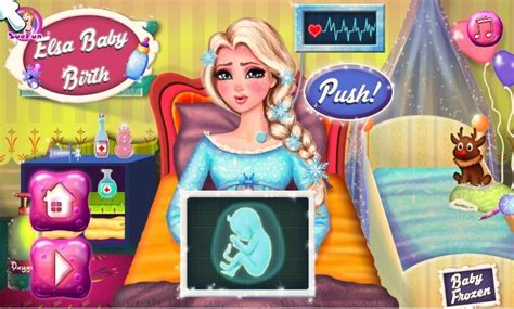 Frozen Elsa Baby Birth Game - Fun Girls Games