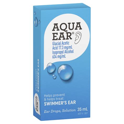 Aquaear Ear Drops Solution 35mL | Amals Discount Chemist