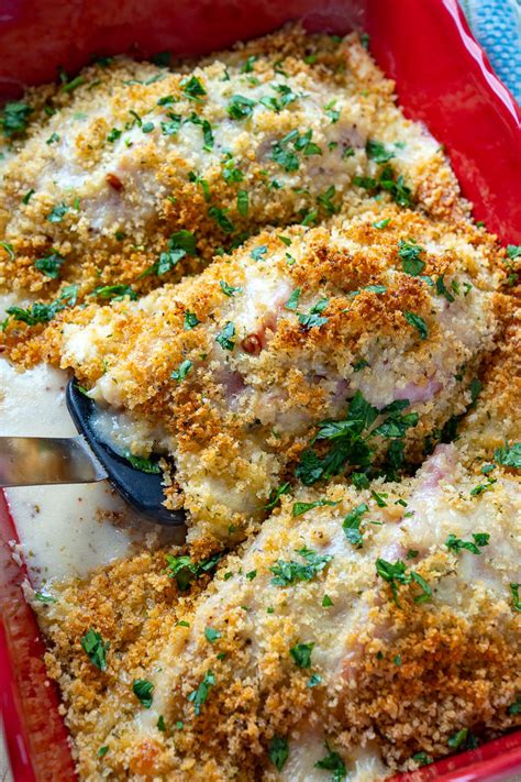 Chicken Cordon Bleu Casserole - Closet Cooking