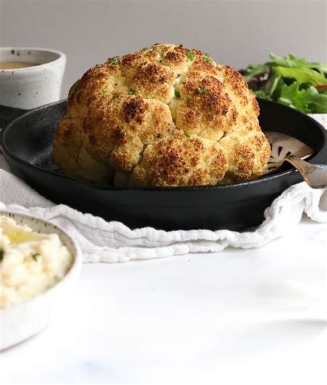 Whole Roasted Cauliflower - Detoxinista