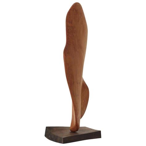 Large Biomorphic Wood Sculpture, circa 1990 at 1stDibs