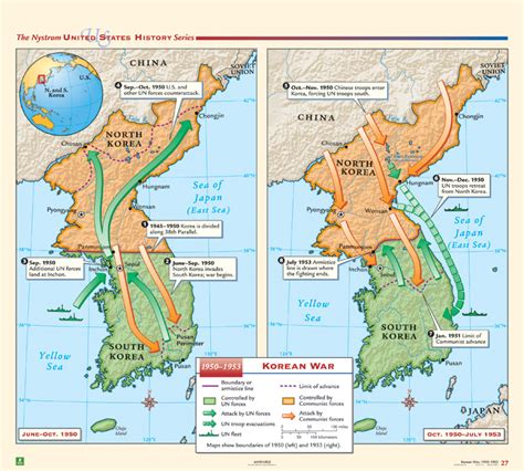 Korean War (1950 - 1953) - Vivid Maps