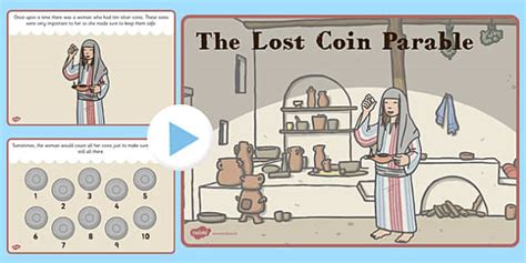 The Lost Coin Parable PowerPoint - RE Resource - Twinkl