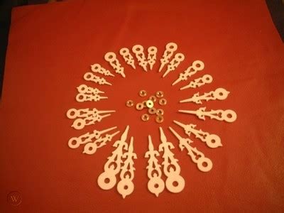 CucKoo Clock Hands assortment of 12 Pairs + bushings | #400316710