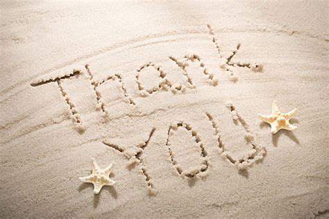 Royalty Free Thank You Beach Pictures, Images and Stock Photos - iStock