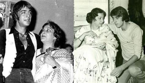 Sanjay Dutt Drops An Adorable Throwback Picture With Mom, Nargis, On ...