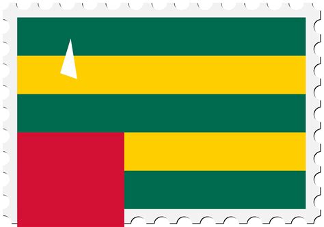 Download #FF7F00 Stamp Togo Flag SVG | FreePNGImg