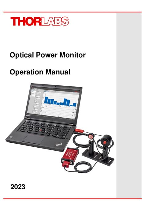 THORLABS PM101 SERIES OPERATION MANUAL Pdf Download | ManualsLib