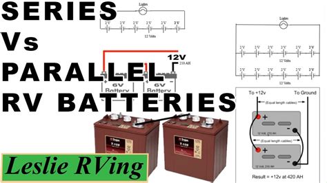 Rv Batteries In Parallel Diagram How To Wire Two 12 Volt Car