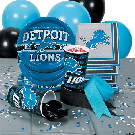 NFL® Detroit Lions™ Basic Party Pack - Discontinued