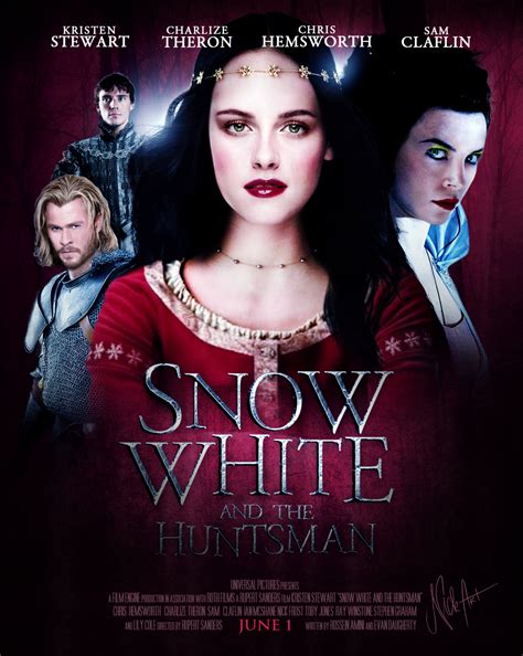 Snow White and Huntsman Poster by Nikola94 on DeviantArt