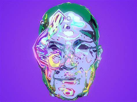 Distorted Face Experiment by Klarens Malluta | Trippy visuals, Visual artist, Globe logo