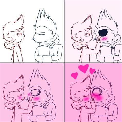 Tord kisses Tom (TomTord)(Eddsworld) - ibisPaint